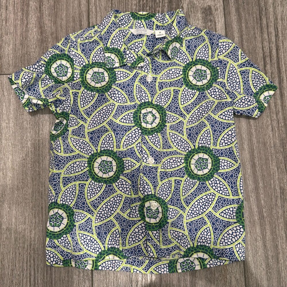 Kaavia James Union-Wade x Janie and Jack Button Up